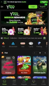 Y999 Game – APK Download For Android (Best Earning App) 2026 1