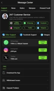 Y999 Game – APK Download For Android (Best Earning App) 2026 5